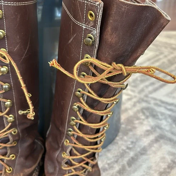 L.L. Bean Men's Brown and Tan Boots - Picture 6 of 16